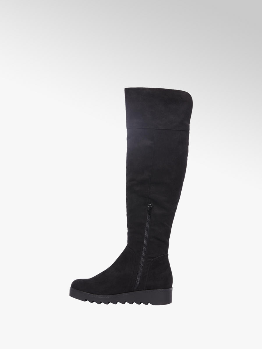 Graceland Zwarte overknee laars Gratis Bezorgd en Retour Graceland Zwarte overknee laars Gratis Bezorgd en Retour